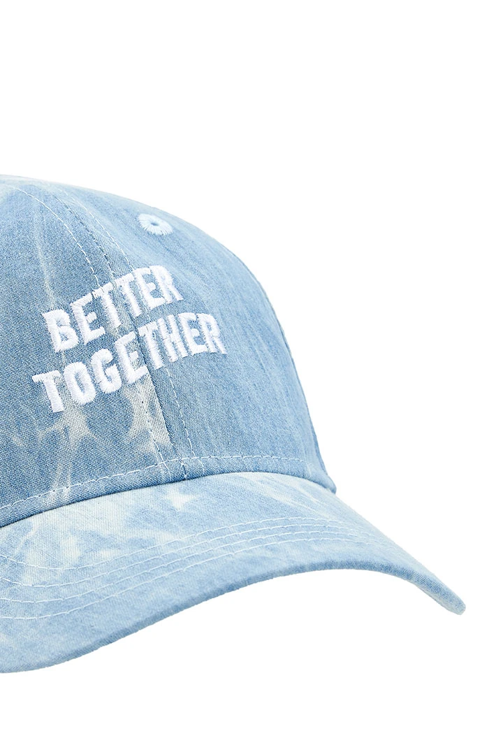 Casquette en jean unisex