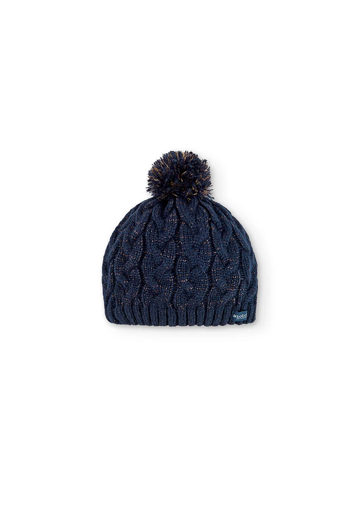 Bonnet tricoté pour fille