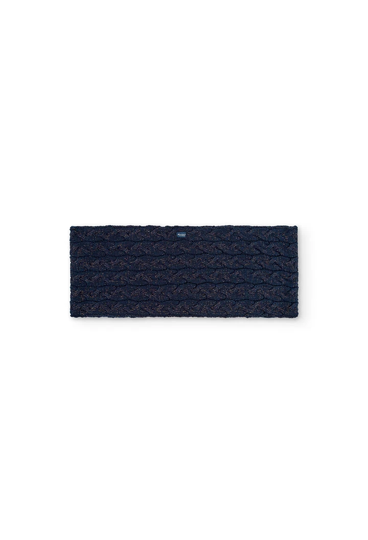 Knitwear scarf for girl