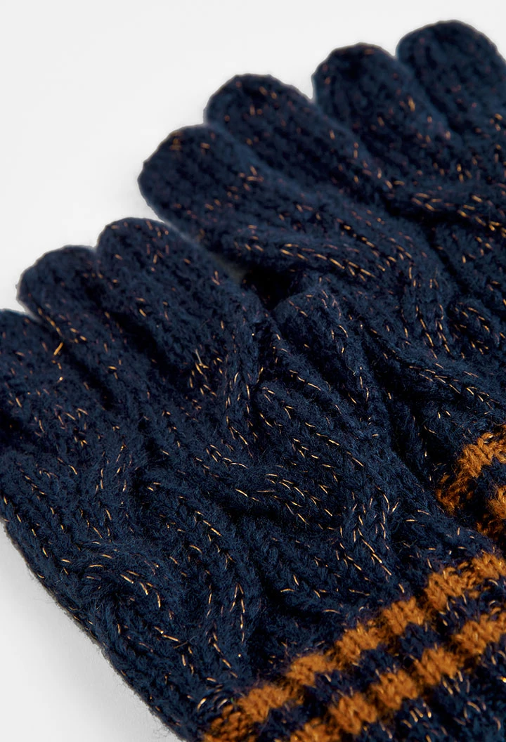 Knitwear gloves for girl
