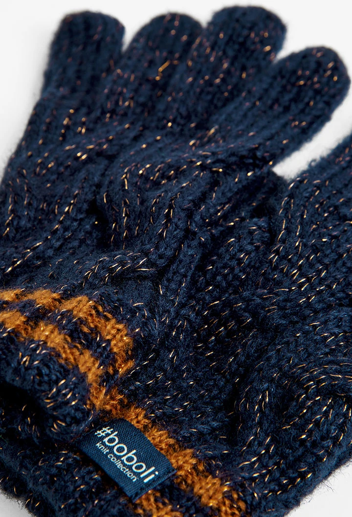 Strick handschuhe für mädchen