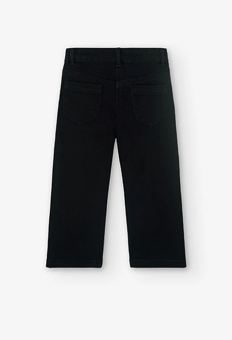 Denim stretch trousers for girl -BCI