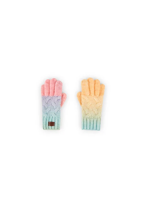 Gants multicolores