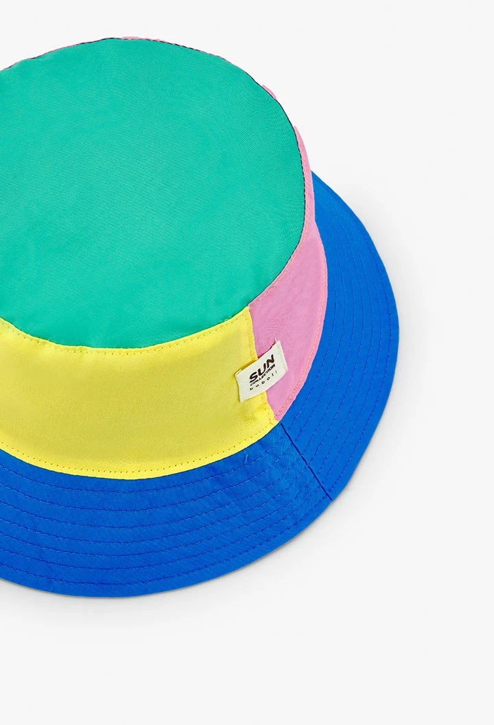 Twill hat in blue