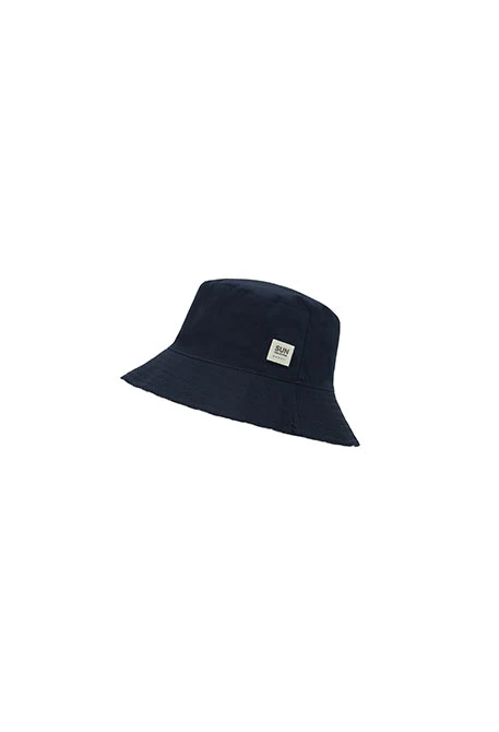 Bonnet réversible à carreaux