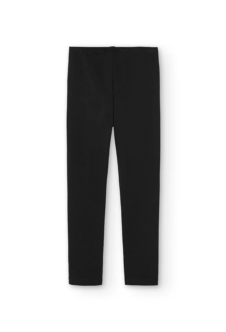 Legging color negro