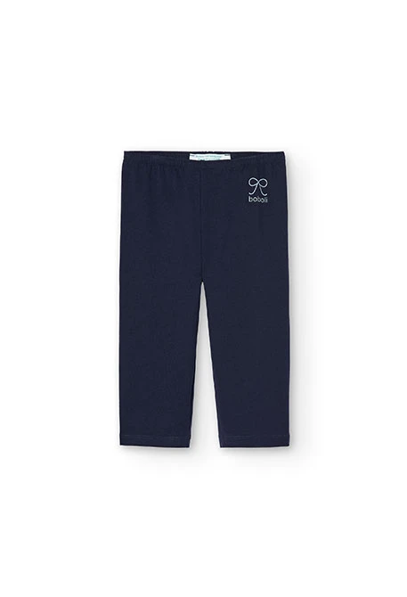 Legging corsaire bleu marine