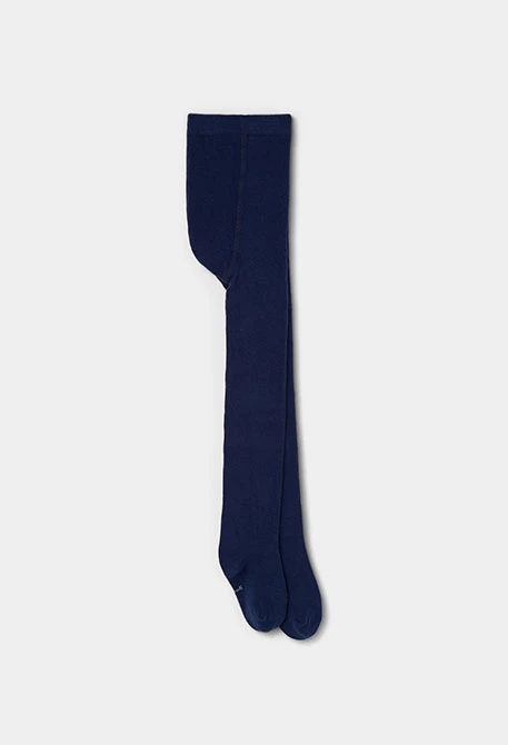 Collant basique bleu marine