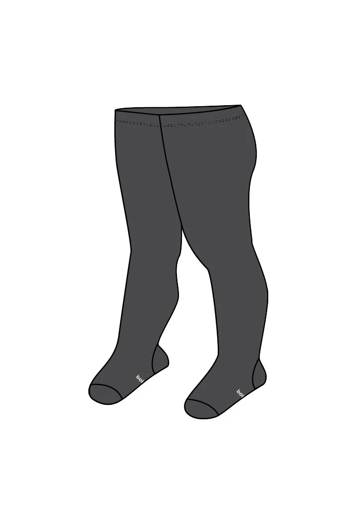 Graues Basic-Leotard