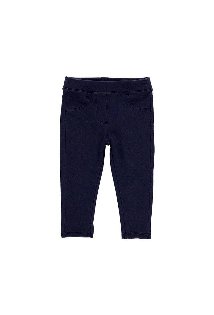 Pantalon de pelfa nena blau marí
