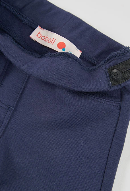 Pantalon de pelfa nena blau marí