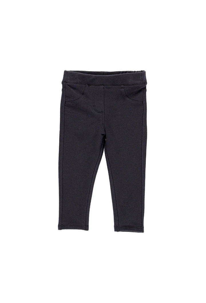 Pantalon molleton fille gris