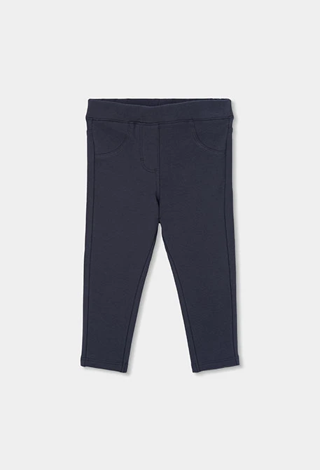 Pantalon molleton fille gris