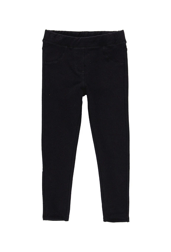 Pantalon molleton fille noir