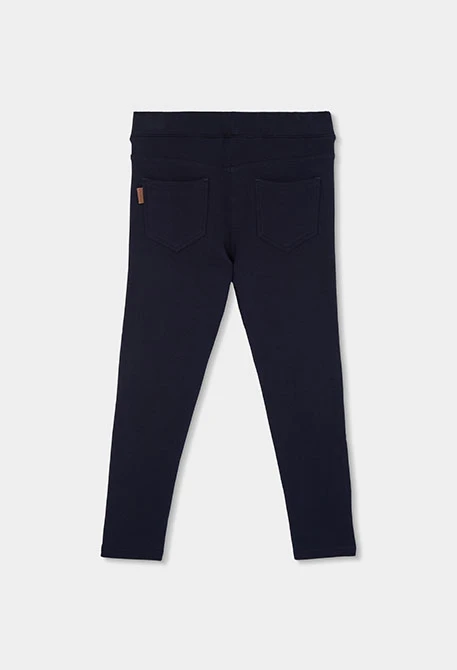 Pantaloni in felpa bambina neri