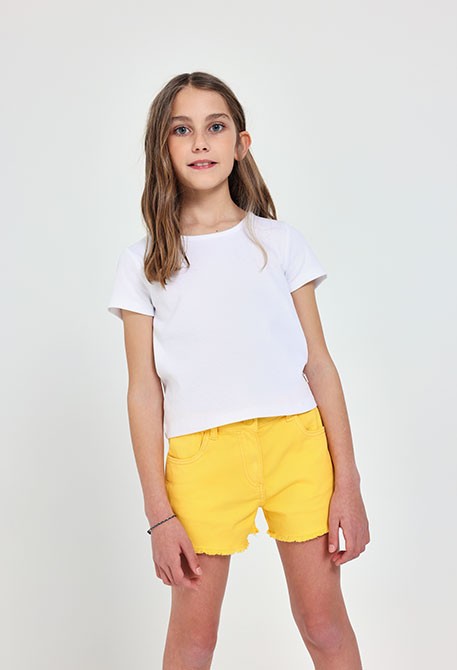 Ropa Bebé Niña Compra Boboli Camiseta Punto Flamu00e9 De