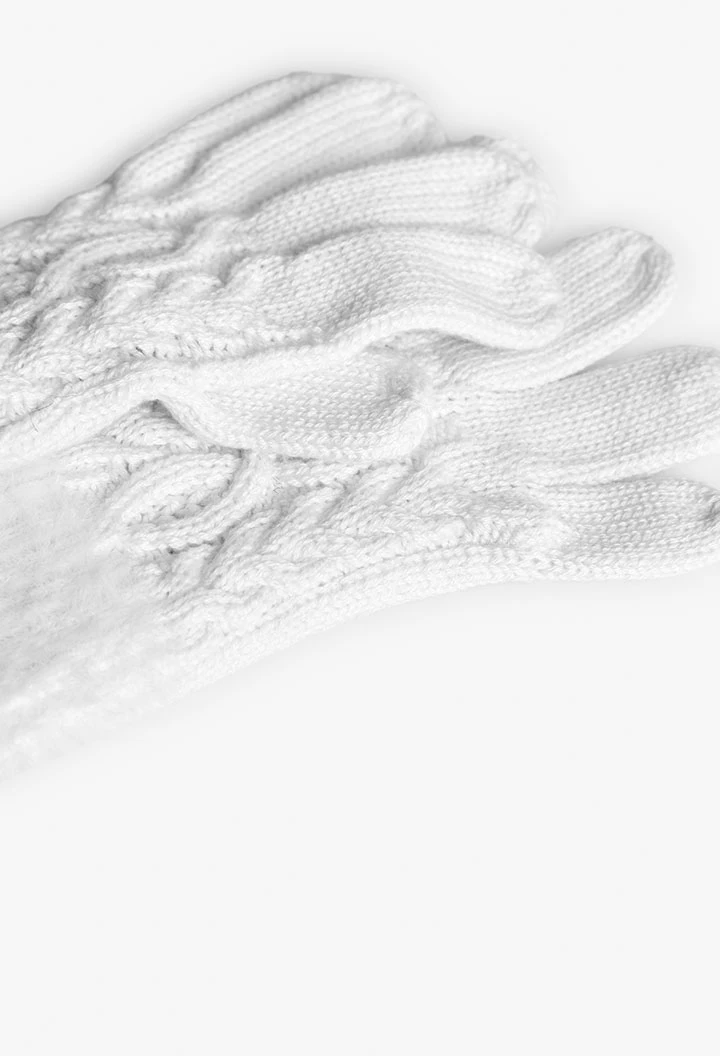 Gants blancs