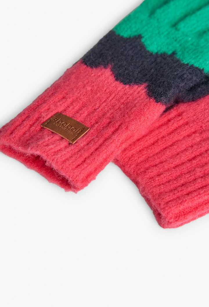 Gants multicolores