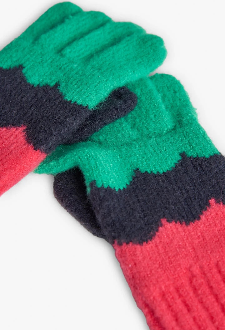 Gants multicolores