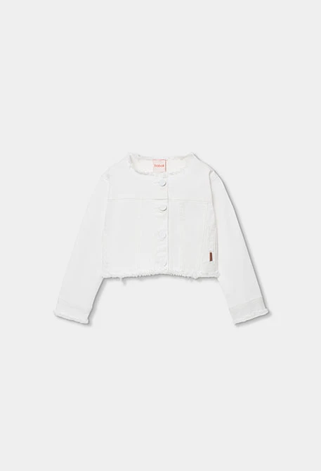 Girl?s white jacket