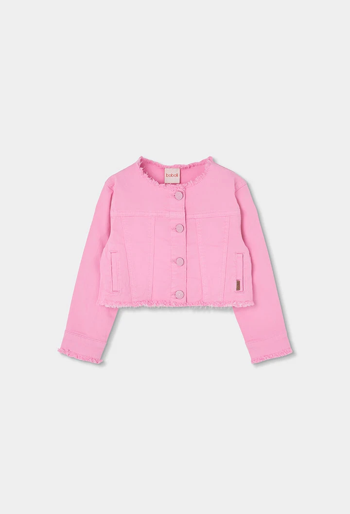 Veste fille rose