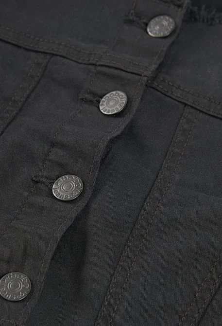 Schwarze Mädchenjacke