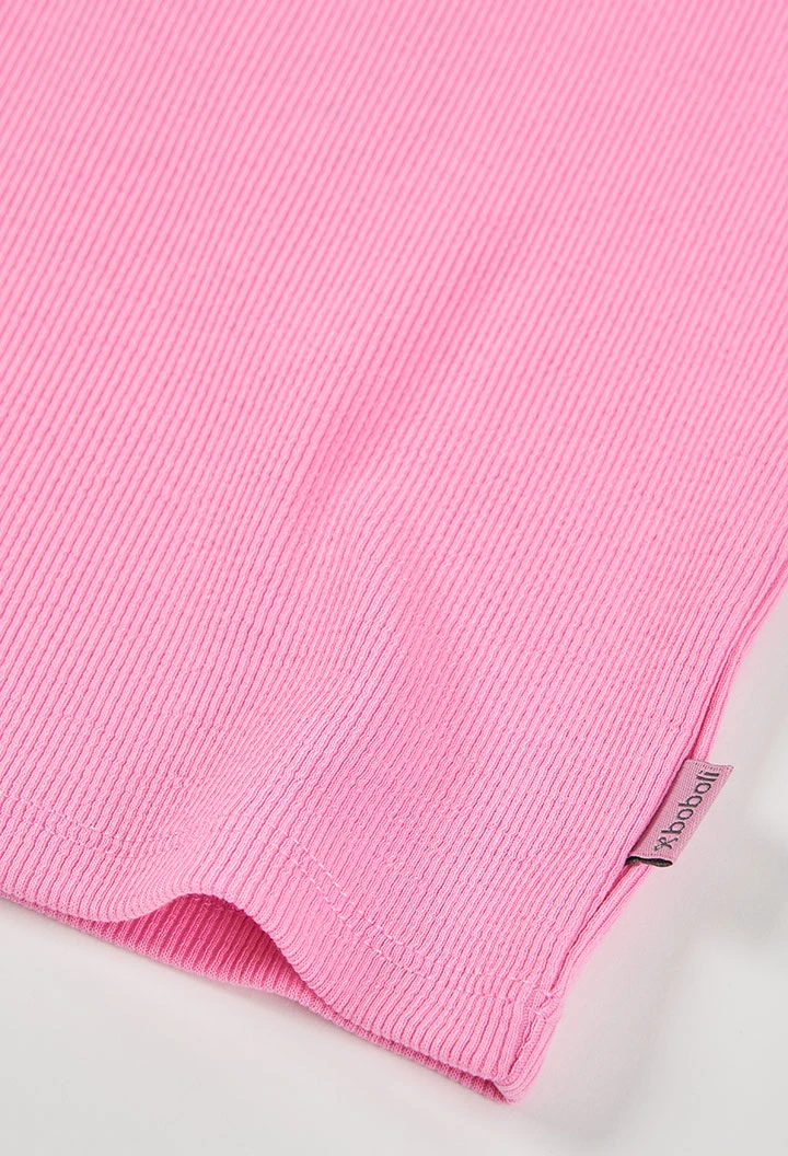 Samarreta nena cotó color rosa