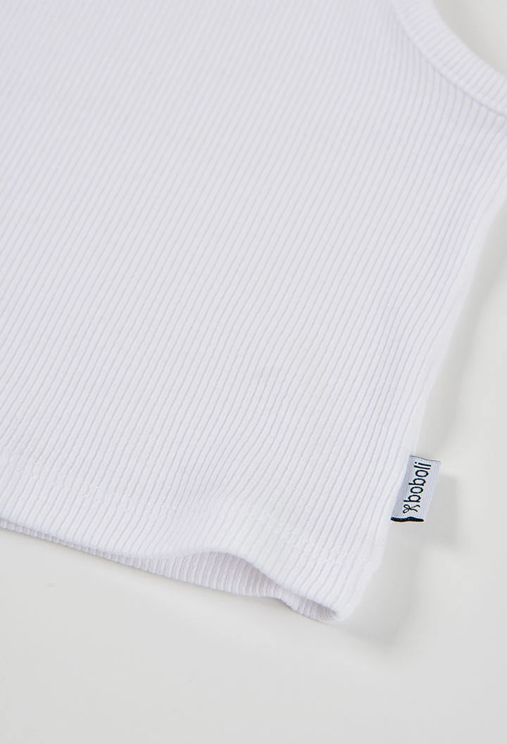 Top bianco basic