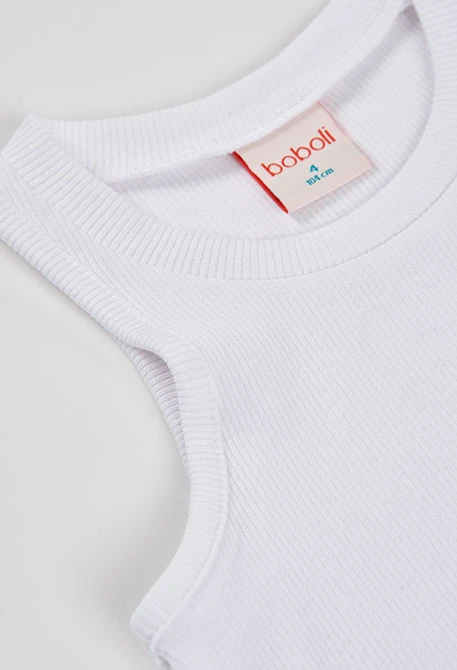 Top blanco básico