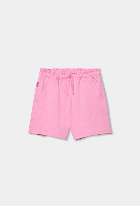 Pink cotton shorts