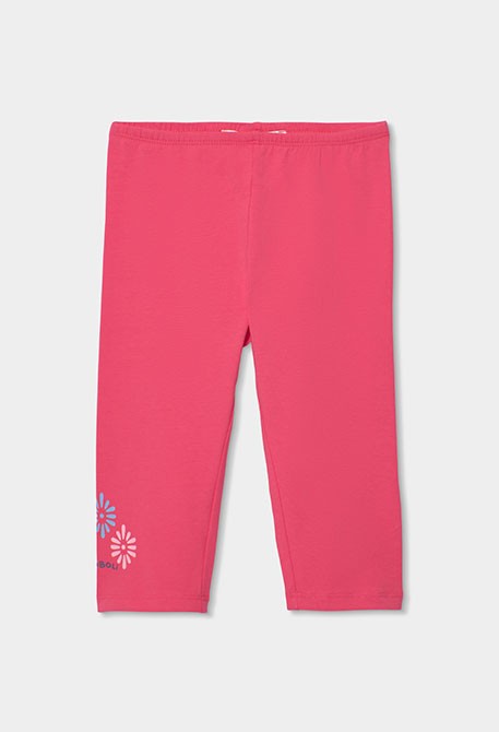 Leggings pirate en coton fraise