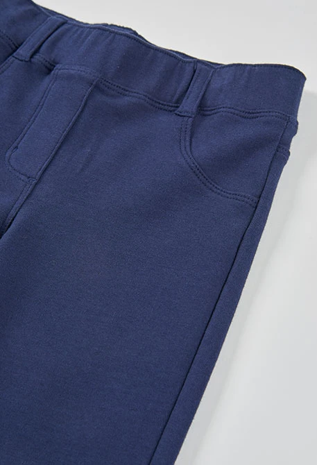 Pantaló nena cotó en blau marí