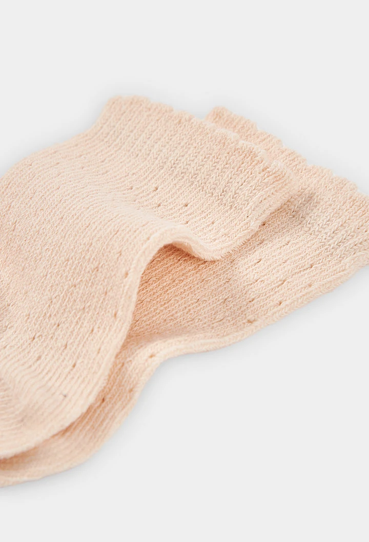 Set aus einfarbigen Baumwollsocken