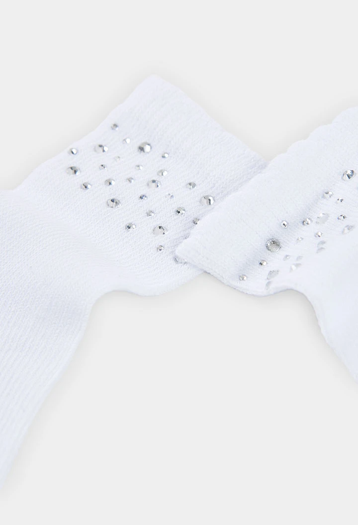 Pack of plain coloured cotton socks