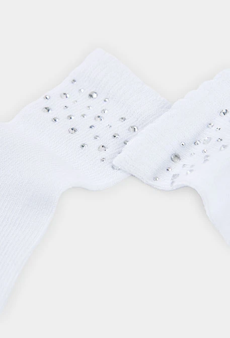 Confezione calzini in cotone colore bianco