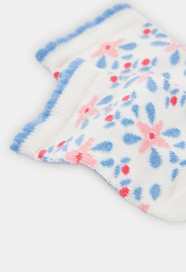 White cotton socks pack