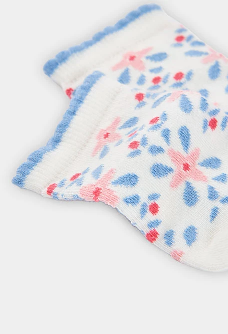 White cotton socks pack