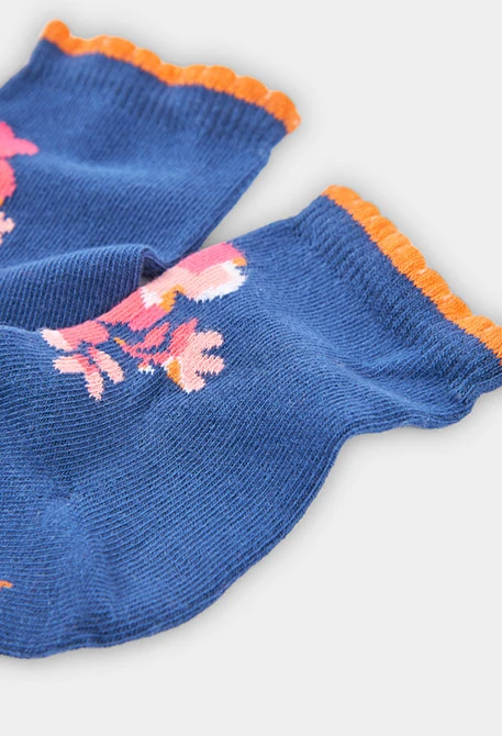 Pack de chaussettes en coton bleu marine