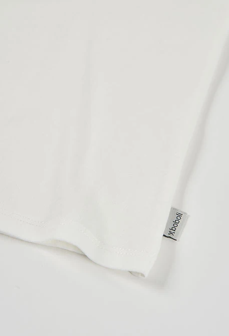 Canotta bambina cotone bianco