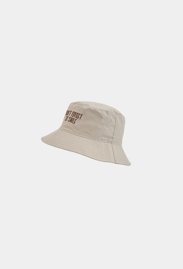 Beige hat