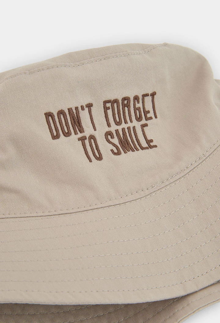 Beige hat
