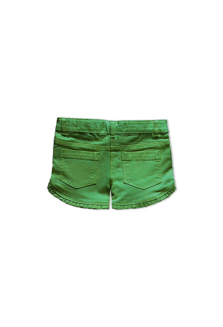Short en toile pour fille