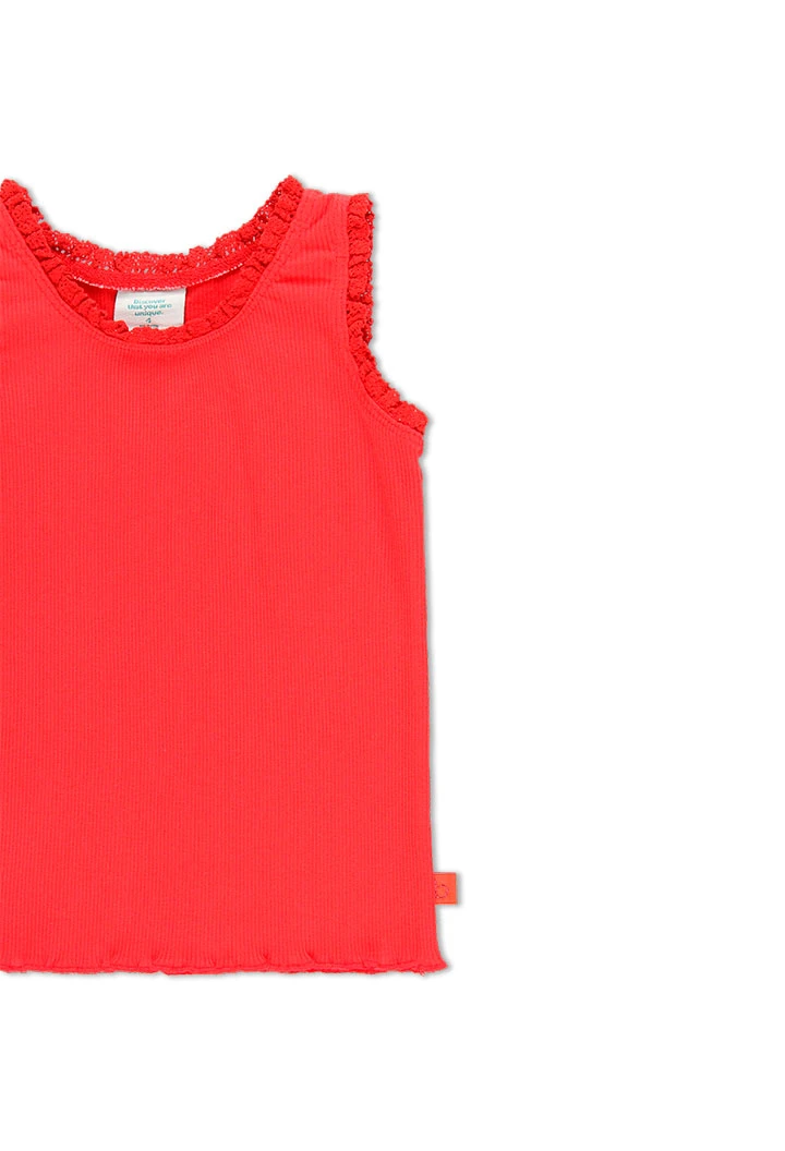 T-Shirt tricot pour fille