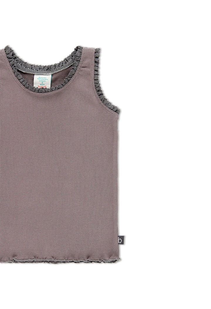 T-Shirt tricot pour fille