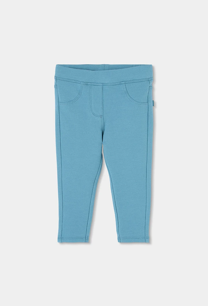 Pantalon molleton fille vert