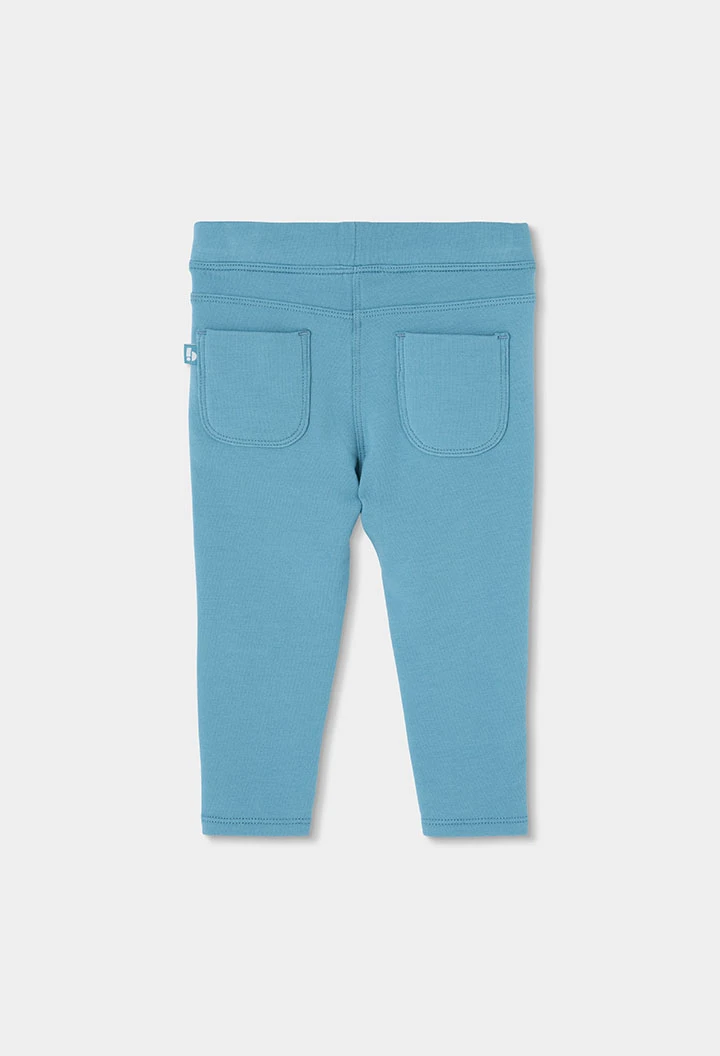 Pantalon molleton fille vert