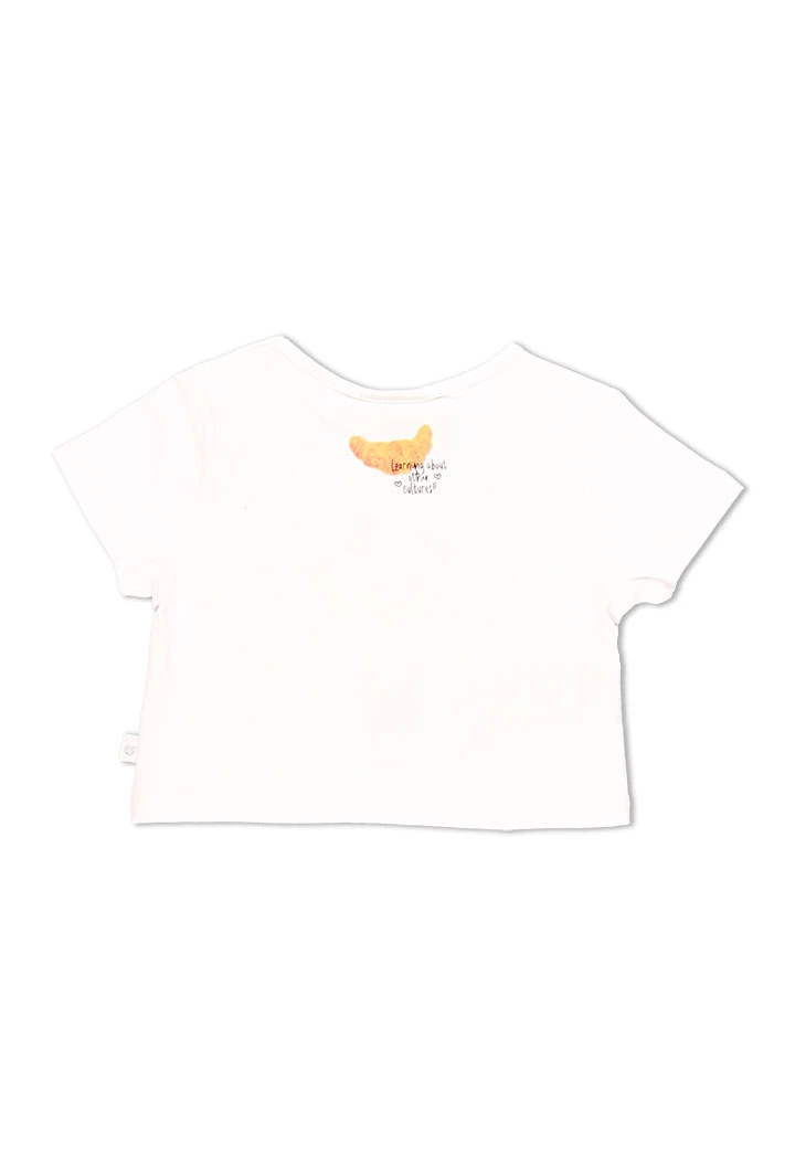 T-Shirt tricot basic pour fille
