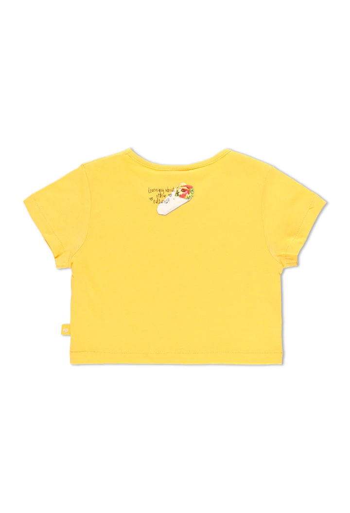 T-Shirt tricot basic pour fille