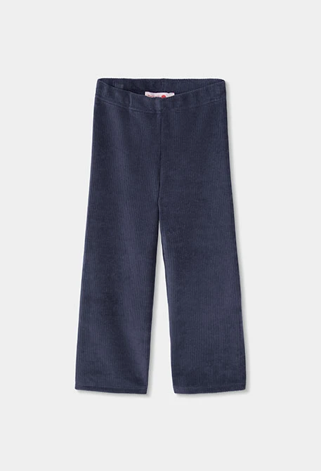 Pantalon de pana nen blau marí