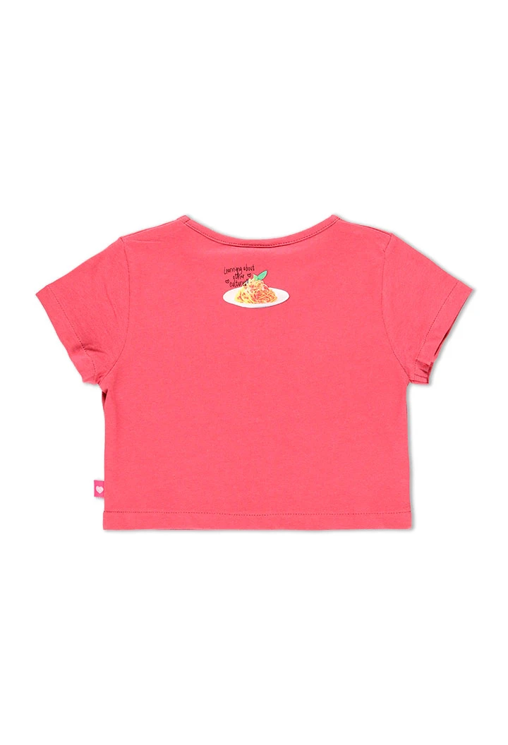 T-Shirt tricot basic pour fille